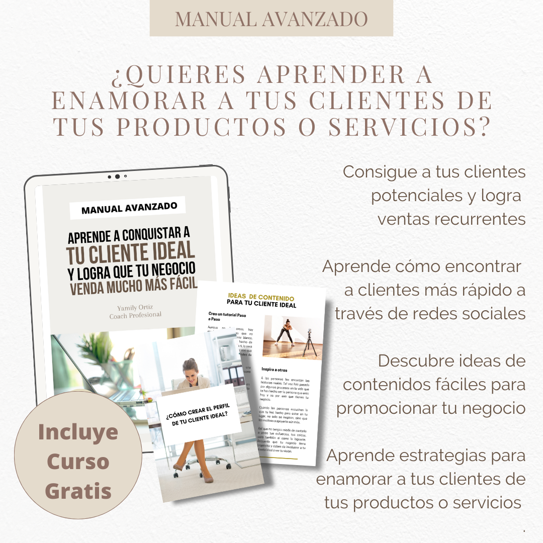 Pack Cliente Ideal + Cierra Más Ventas