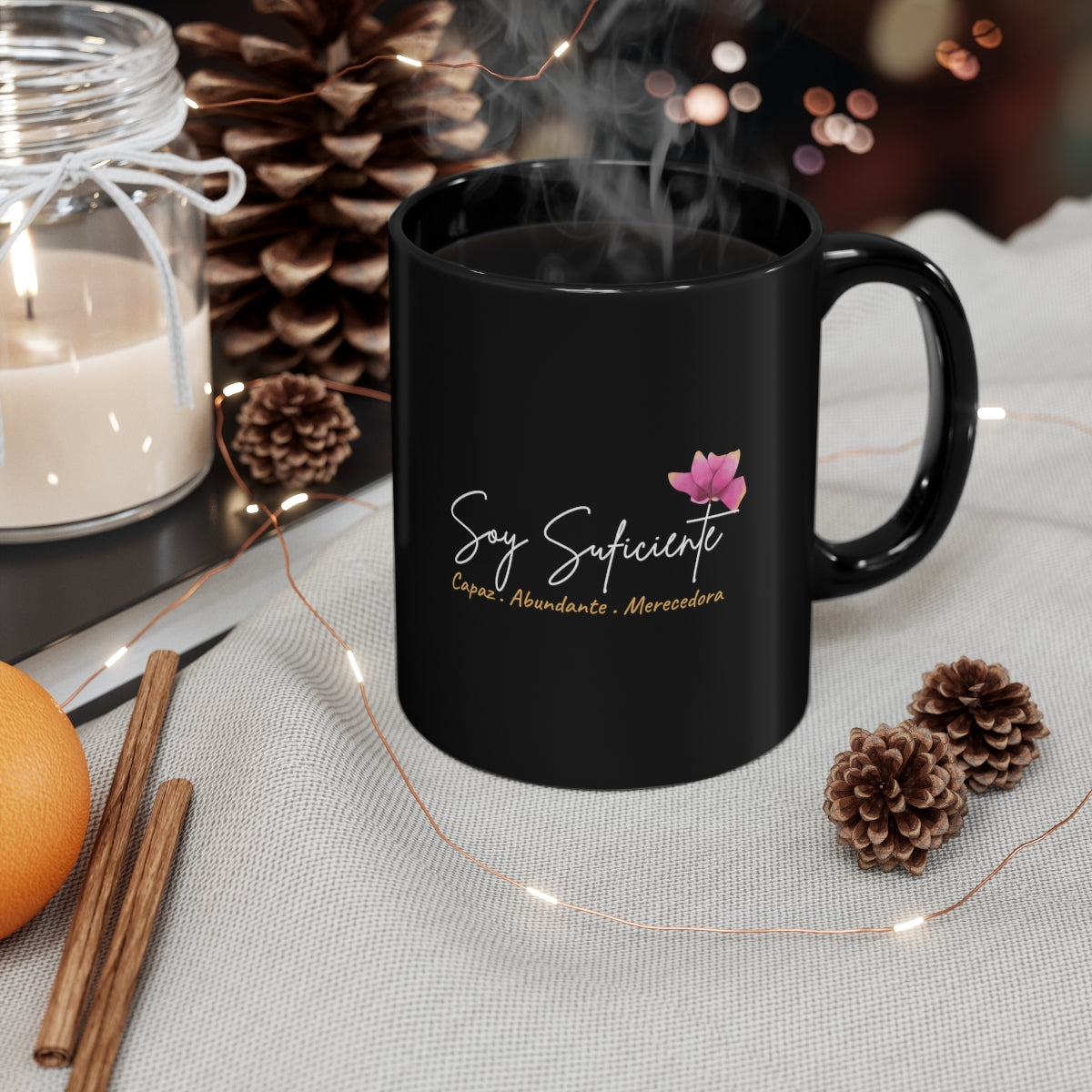 Taza negra 11oz - Envío gratis