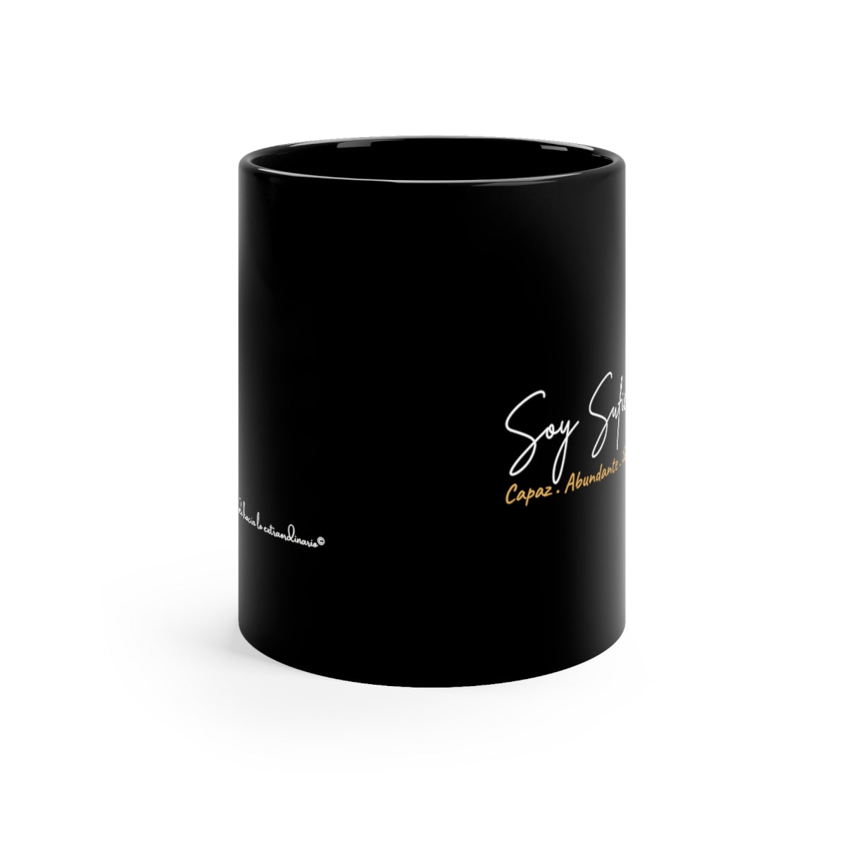 Taza negra 11oz - Envío gratis